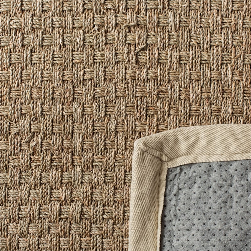 Safavieh Natural Fiber 10' Square Power Loomed Rug