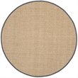 Safavieh Natural Fiber 6' Round Power Loomed Rug