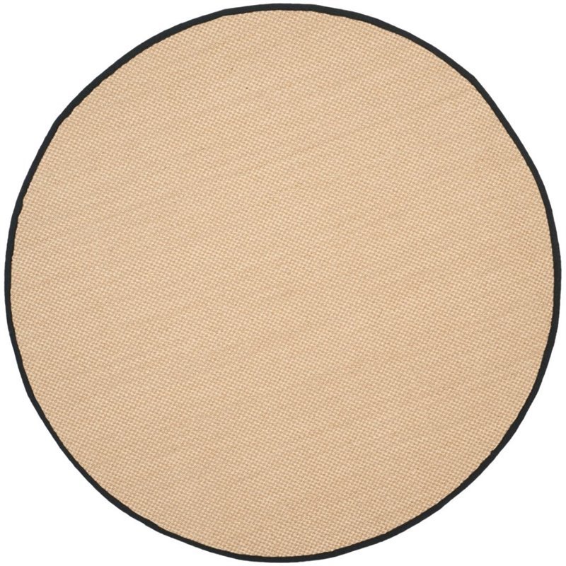 Safavieh Natural Fiber 6' Round Power Loomed Sisal Rug