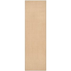 Safavieh Natural Fiber 6' Square Power Loomed Sisal Rug