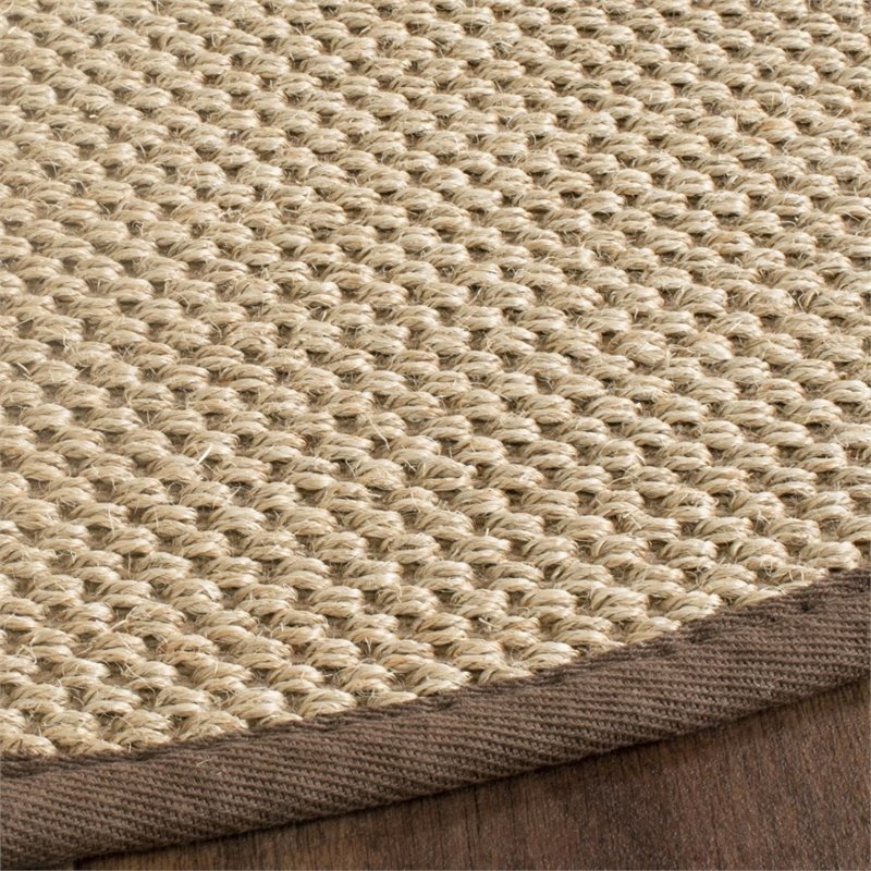 Safavieh Natural Fiber 6' Round Power Loomed Sisal Rug