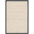 Safavieh Natural Fiber 6' Square Power Loomed Sisal Rug