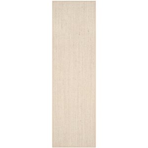 safavieh natural fiber 9' x 12' power loomed sisal rug