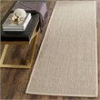 Safavieh Natural Fiber 6' Round Power Loomed Sisal Rug