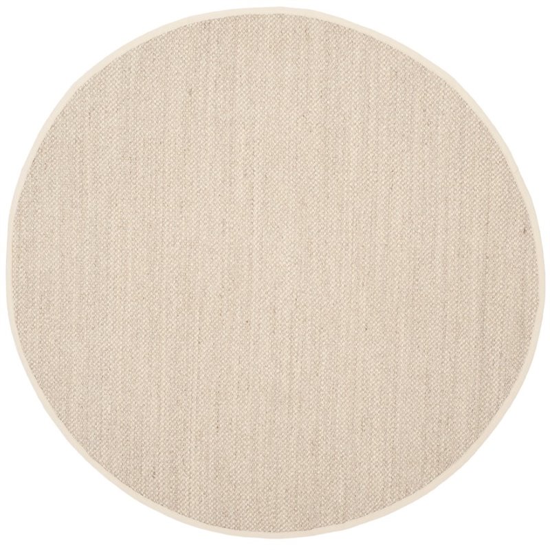 Safavieh Natural Fiber 6' Round Power Loomed Sisal Rug