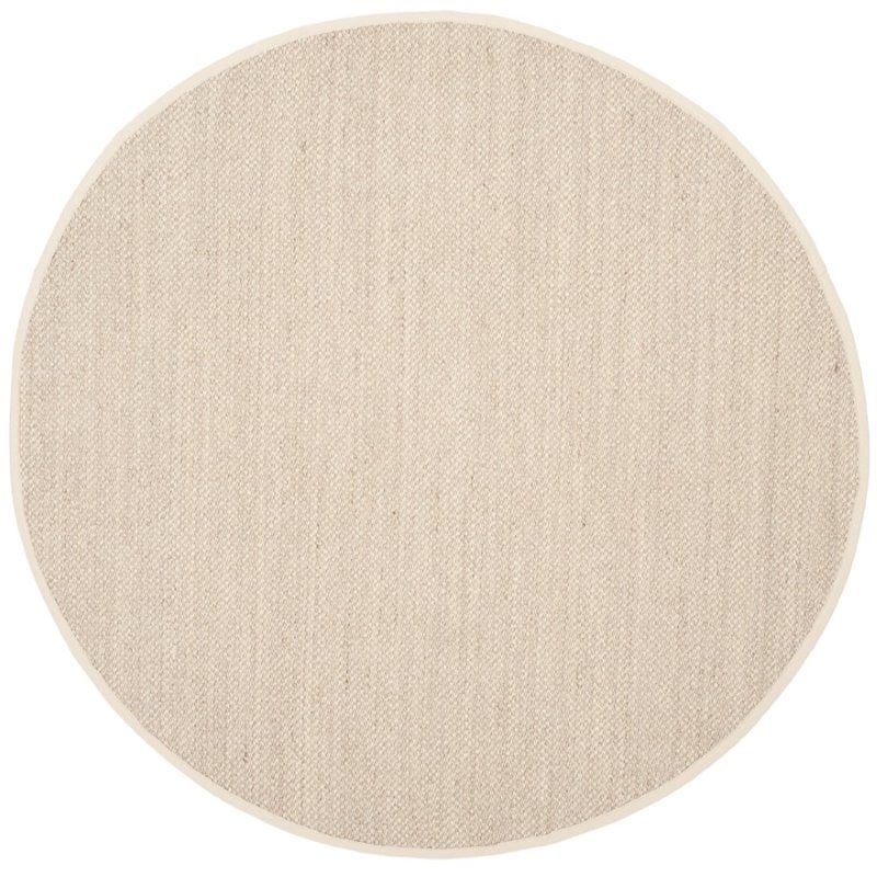 Safavieh Natural Fiber 6' Round Power Loomed Sisal Rug