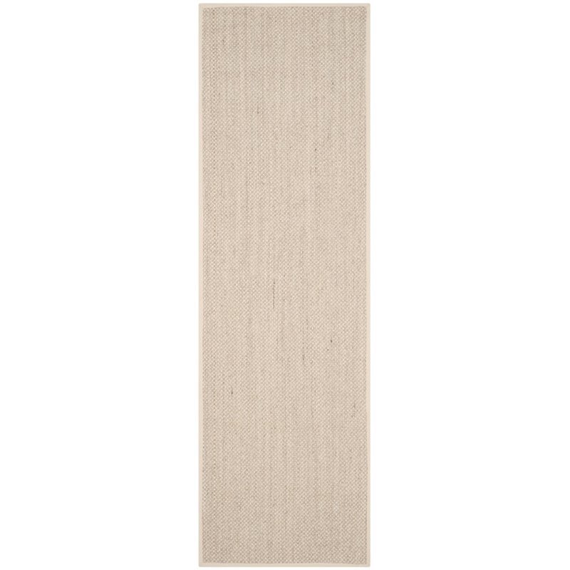 Safavieh Natural Fiber 6' Square Power Loomed Sisal Rug