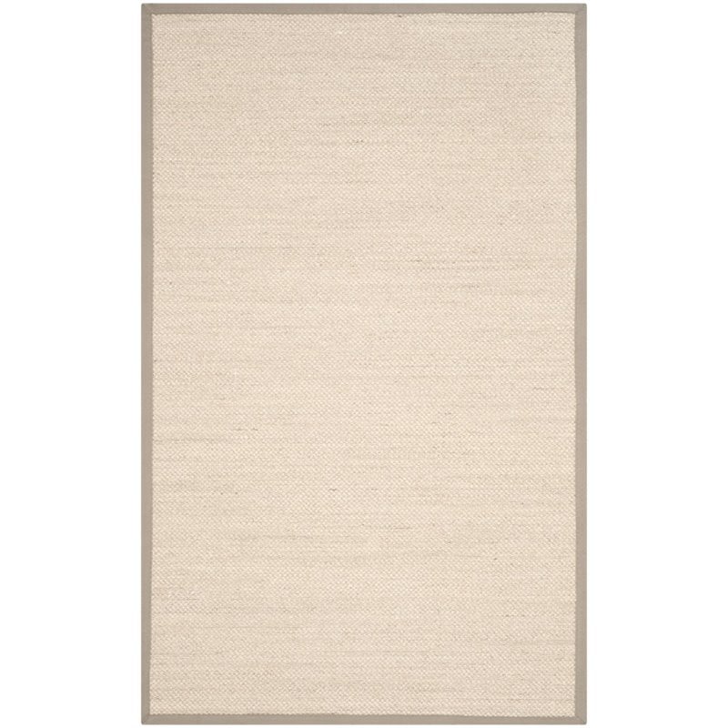 safavieh natural fiber 6' square power loomed sisal rug