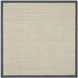 Safavieh Natural Fiber 10' Square Power Loomed Sisal Rug