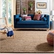 Safavieh Natural Fiber 7' Square Hand Woven Jute Rug in Natural