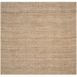 Safavieh Natural Fiber 7' Square Hand Woven Jute Rug in Natural