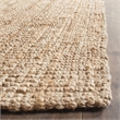 Safavieh Natural Fiber 7' Square Hand Woven Jute Rug in Natural