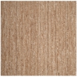 Safavieh Natural Fiber 6' Square Hand Woven Jute Rug