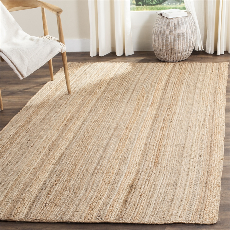 Safavieh Natural Fiber 4' X 6' Hand Woven Jute Rug in Natural