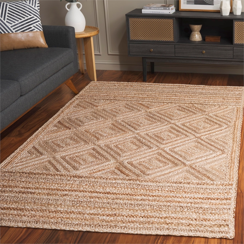 Safavieh Natural Fiber 5' X 8' Hand Woven Jute Rug in Natural