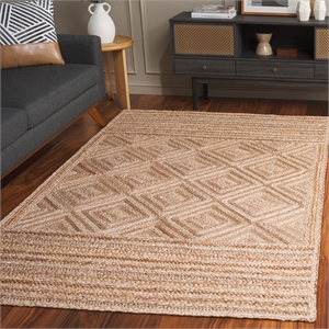 Safavieh Natural Fiber 6' X 9' Hand Woven Jute Rug in Natural