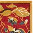 Safavieh Newbury 3' X 5' Power Loomed Rug in Red and Gold