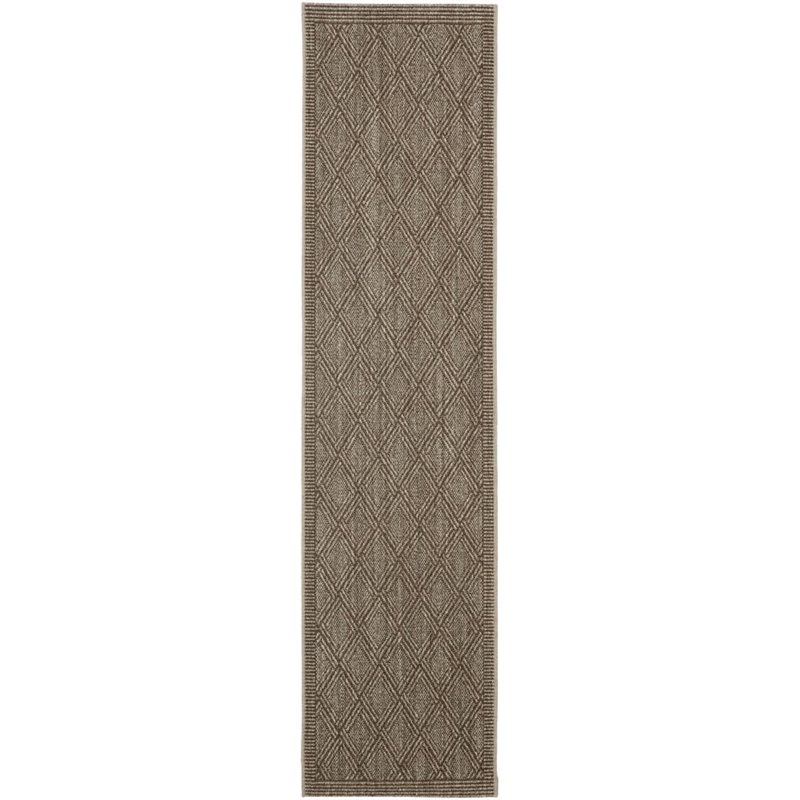Safavieh Palm Beach 2' X 3' Power Loomed Sisal and Jute Rug in Silver