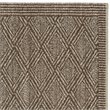 Safavieh Palm Beach 2' X 3' Power Loomed Sisal and Jute Rug in Silver