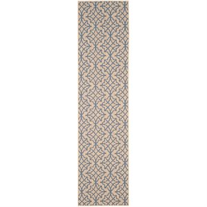 Safavieh Palm Beach 4' X 6' Hand Woven Rug in Natural and Black