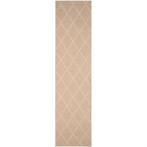 Safavieh Palm Beach 2' X 8' Hand Woven Jute and Ppmf Rug in Seagrass