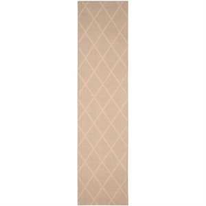 Safavieh Palm Beach 4' X 6' Hand Woven Jute and Ppmf Rug in Seagrass