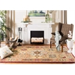 Safavieh Legend 3' X 5' Hand Tufted Wool Rug in Red and Rust
