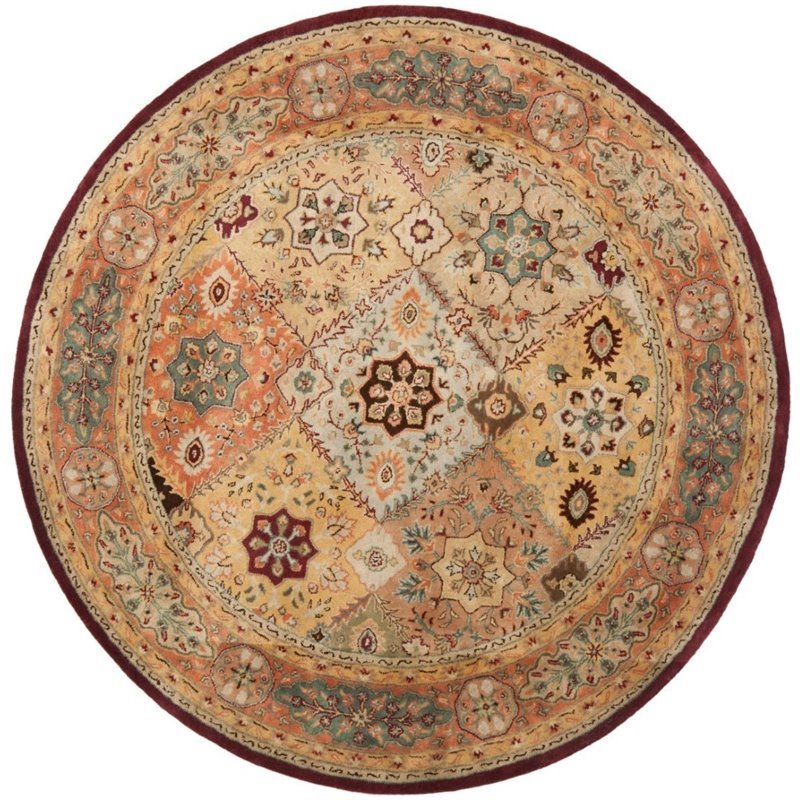 Safavieh Legend 6' Round Hand Tufted Wool Rug