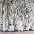 Safavieh Rag 4' Square Hand Woven Cotton Rug in Gray
