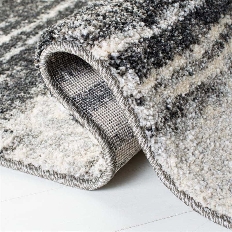 Safavieh Retro 6' Square Power Loomed Rug