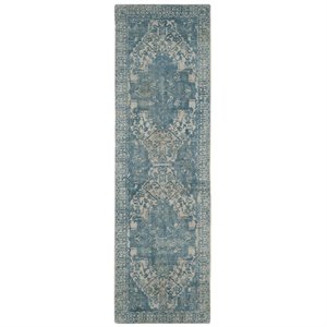 Safavieh Restoration Vintage 2'3&quot X 8' Handmade Wool Rug