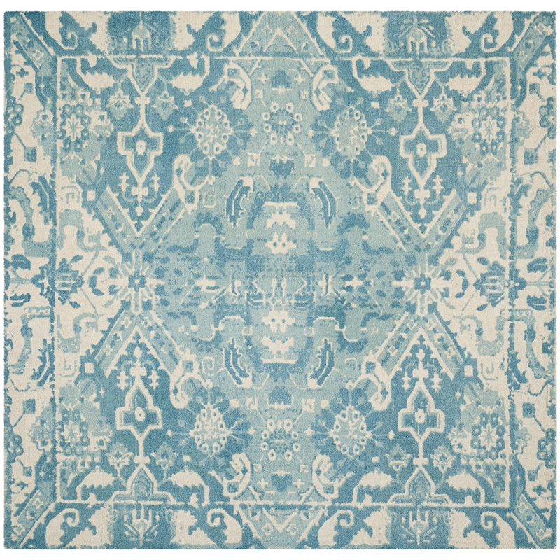 Safavieh Restoration Vintage 6' Square Handmade Wool Rug