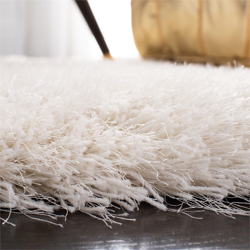 Safavieh Venice Shag 2' X 3' Hand Tufted Rug in Champagne