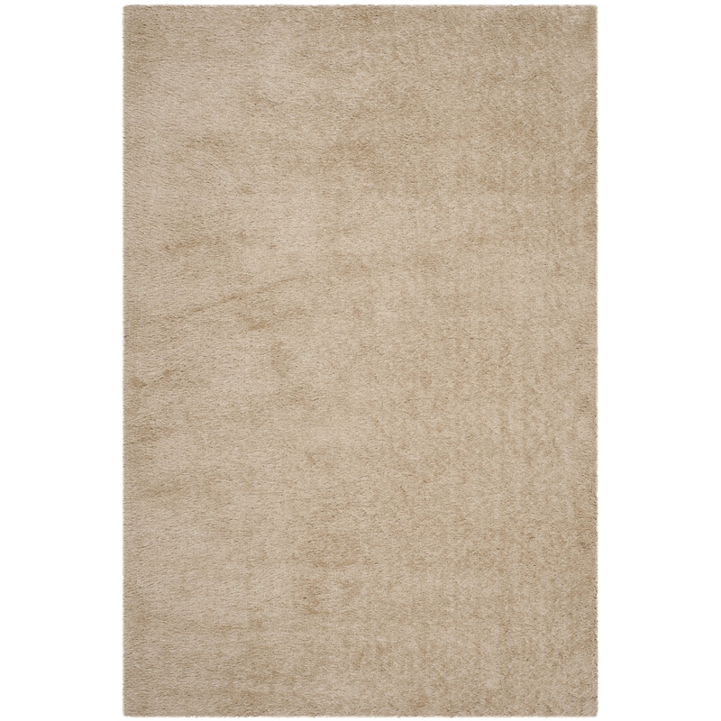 Safavieh Venice Shag 5' X 8' Hand Tufted Rug in Champagne