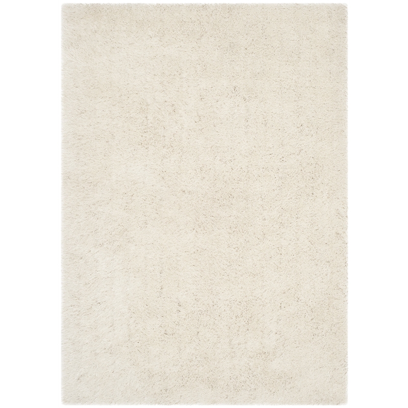 Safavieh Venice Shag 5' X 8' Hand Tufted Rug in Pearl