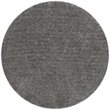Safavieh Popcorn Shag 6' Round Hand Tufted Rug in Silver