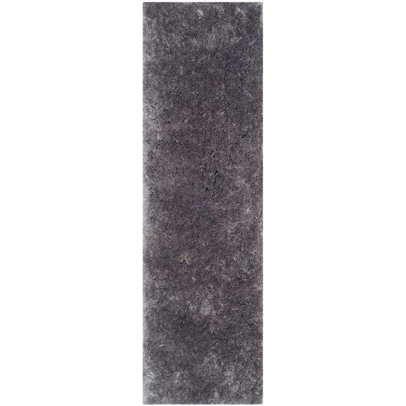 Safavieh Arctic Shag 3' X 5' Sheep Shaped Hand Tufted Rug in Gray