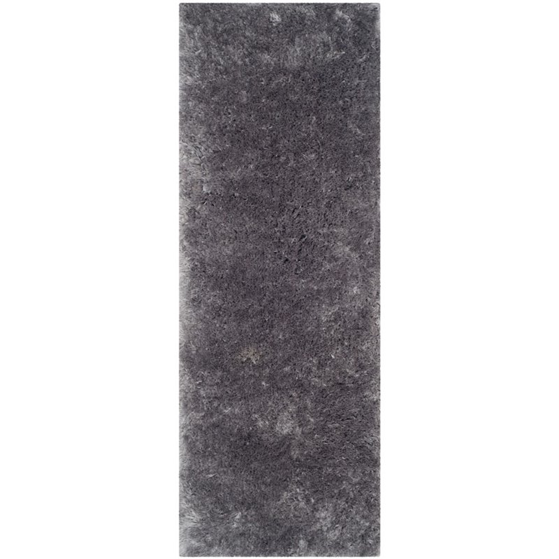 Safavieh Arctic Shag 4' X 6' Sheep Shaped Hand Tufted Rug in Gray