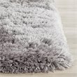 Safavieh Arctic Shag 4' X 6' Sheep Shaped Hand Tufted Rug in Gray