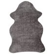 Safavieh Arctic Shag 5' X 7' Sheep Shaped Hand Tufted Rug in Gray