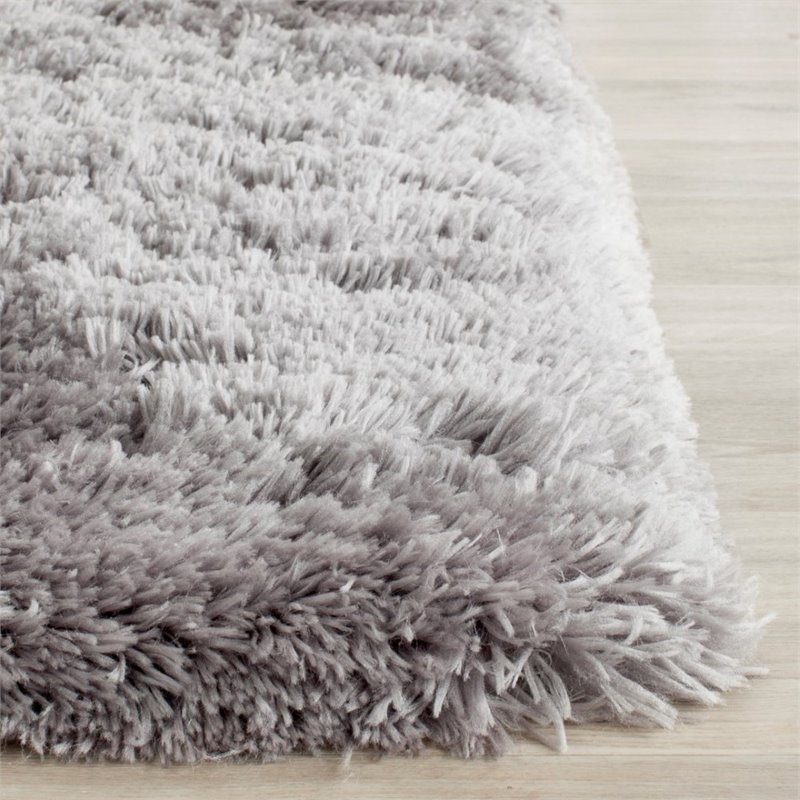 Safavieh Arctic Shag 5' X 7' Sheep Shaped Hand Tufted Rug in Gray