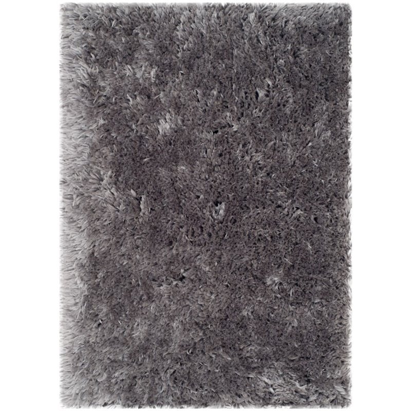 Safavieh Arctic Shag 5' X 7' Sheep Shaped Hand Tufted Rug in Gray
