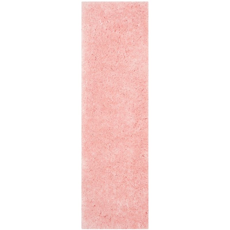 Safavieh Arctic Shag 5' X 7' Sheep Shaped Hand Tufted Rug in Pink