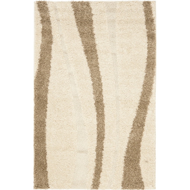 Safavieh Florida Shag 4' Round Power Loomed Rug