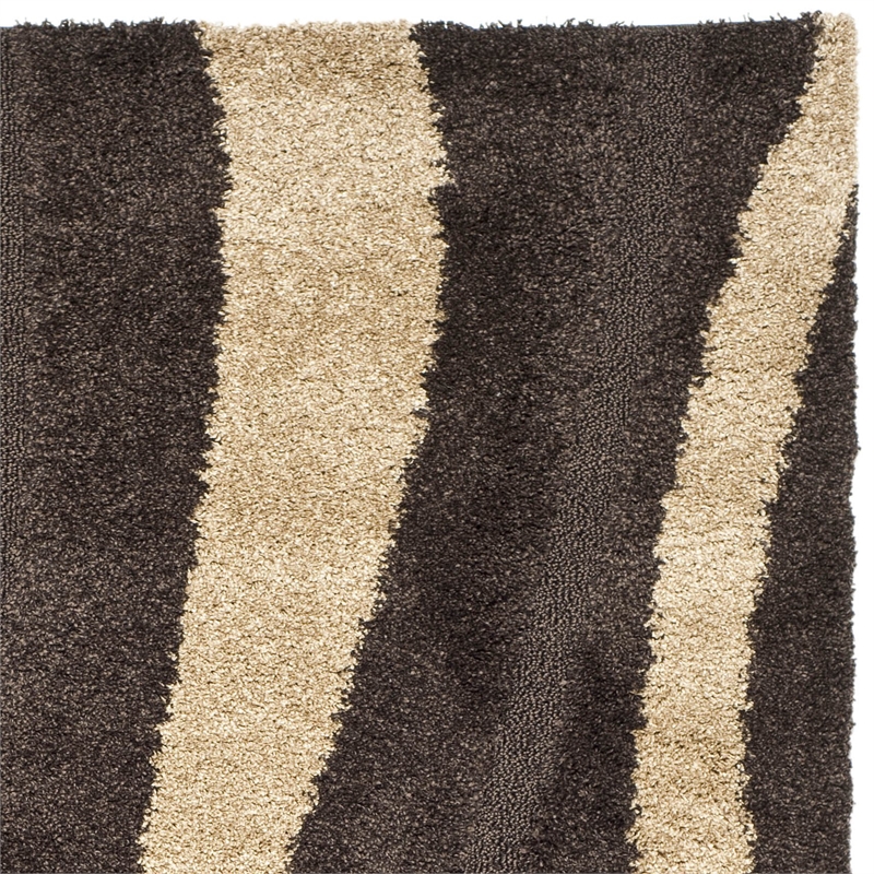 Safavieh Florida Shag 6' X 9' Power Loomed Rug
