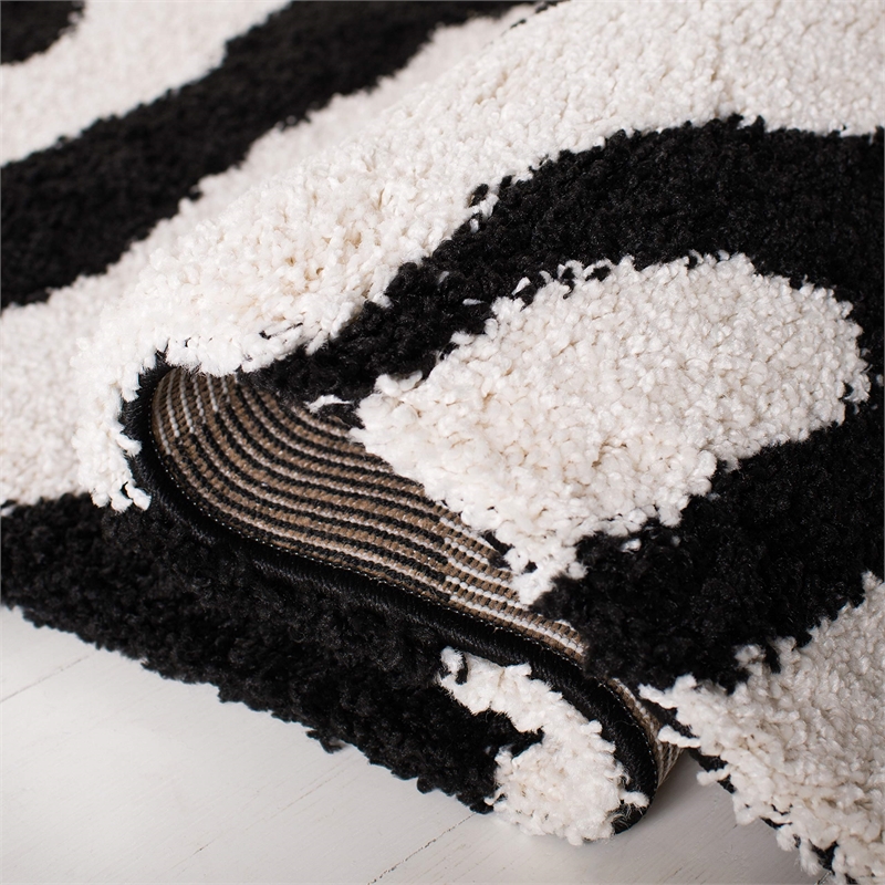 Safavieh Florida Shag 5' Square Power Loomed Rug