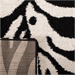 Safavieh Florida Shag 5' Square Power Loomed Rug