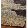Safavieh Florida Shag 5' Square Power Loomed Rug in Beige