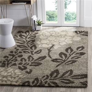 Safavieh Florida Shag 4' Square Power Loomed Rug