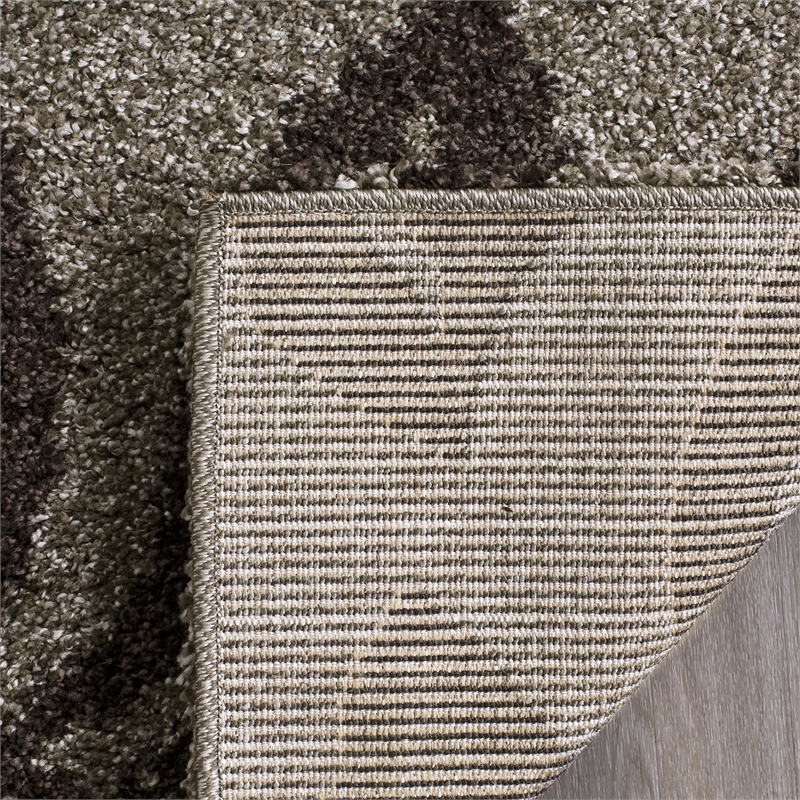 Safavieh Florida Shag 4' Square Power Loomed Rug